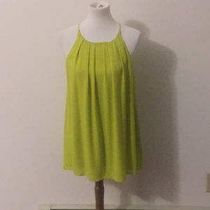 Vince Camino Chartreuse Fully Lined Camisole